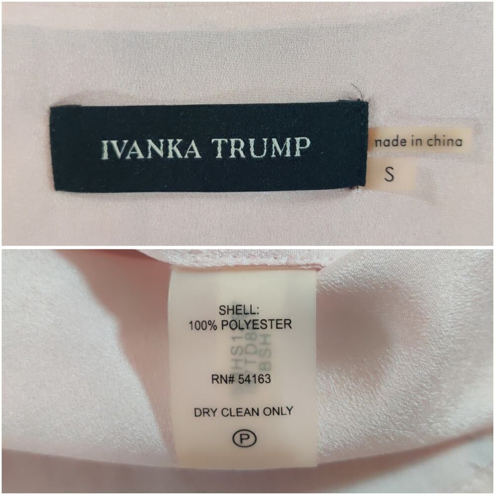 Ivanka Trump dressy layered sleeveless top sz S - Picture 7 of 8